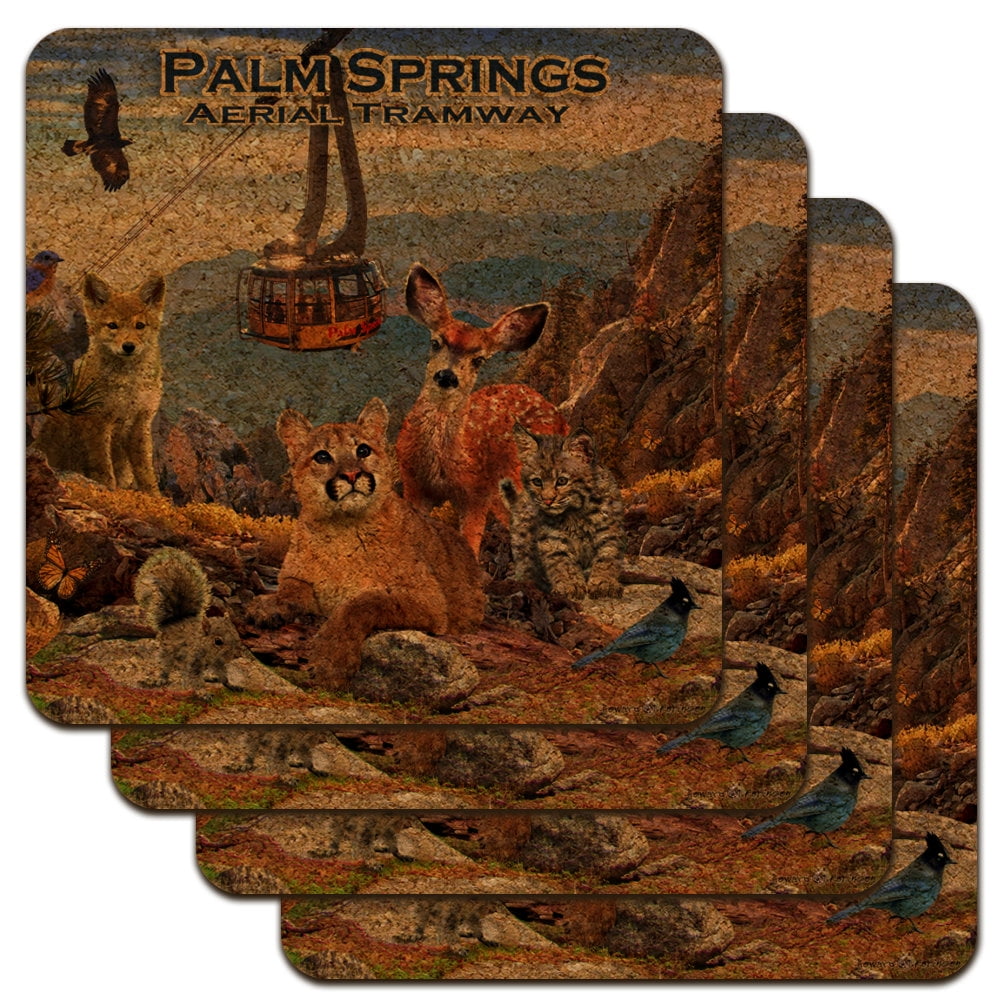 Palm Springs Aerial Tramway California CA Animals Cougar Deer Bobcat