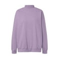 thumbnail image 4 of larppty Womens Oversized Sweatshirts Turtleneck Pullover Long Sleeve Solid Color Tops Fall Fashion Outfits 2025 Clothes (Purple, 3XL), 4 of 4