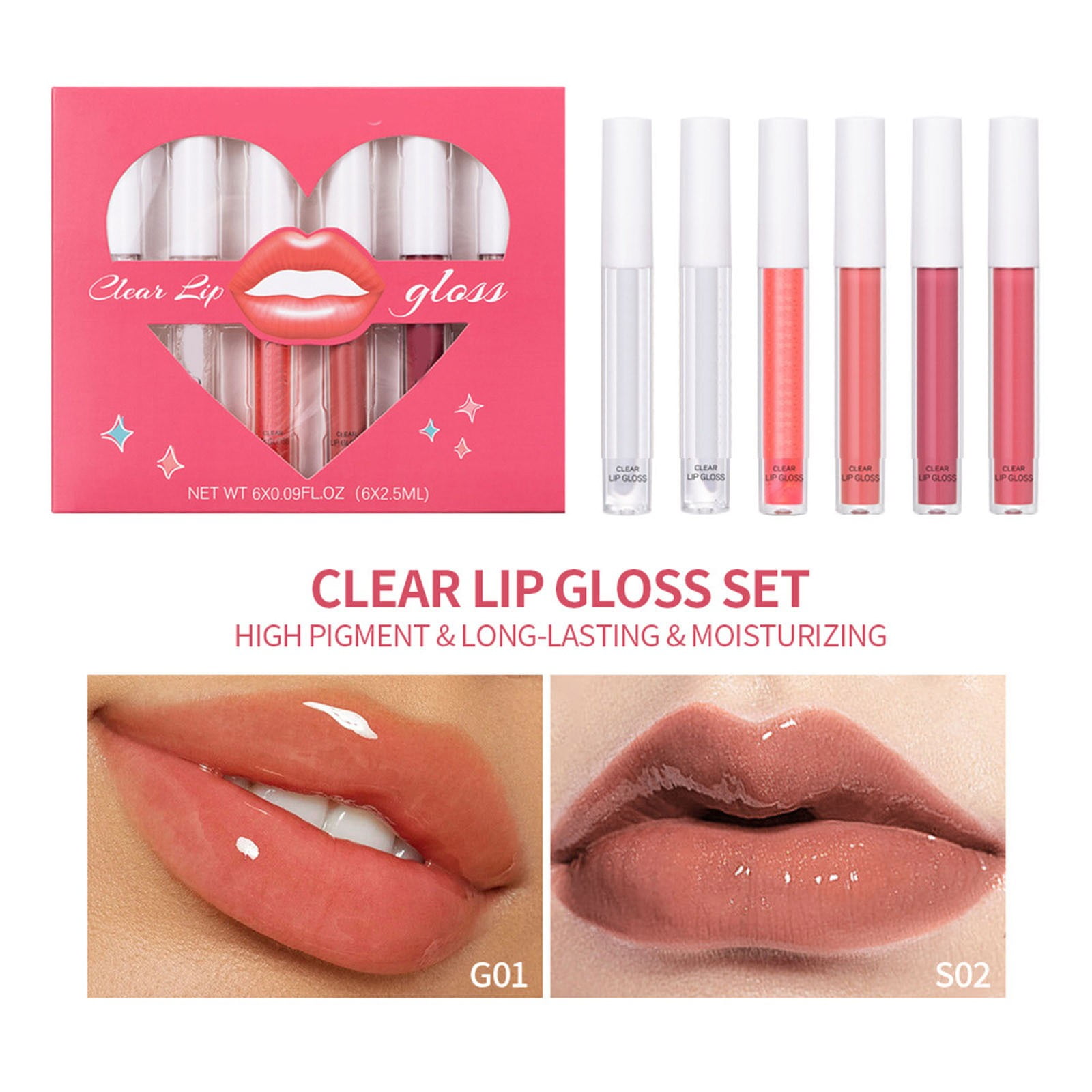 Lip Gloss with Glitter inside Moi Cushion Makeup Natural Makeup Lip Gloss Girls Clear10-12 Vintage Lip Gloss Lip Gloss for Kids Sparkly Lip Gloss Lip Gel Pads Lip Makeup Lip Gloss Organic