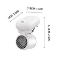 thumbnail image 2 of Tunhigl Clip-On Hat Fan, 3-Speed Wearable Portable Fan, Lightweight Hands-Free Fan for Outdoor Work, Sports, Festivals, Golf, Hiking & Fishing, 2 of 5
