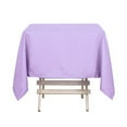 thumbnail image 2 of Balsa Circle 6 Pieces 54" x 54" Lavender Square Polyester Tablecloths Table Cover Linens, 2 of 8
