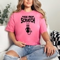 thumbnail image 2 of Funny Cat Made From Scratch, Crunchberry Comfort Colors T-Shirt, Large, 2 of 3