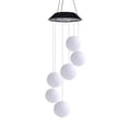thumbnail image 1 of CAROOTU Outdoor Solar LED Ball Light Colorful Wind Chime Light Decoration Lamp, 1 of 6