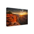 thumbnail image 2 of Trademark Fine Art Michael Zheng Sunrise Over The Grand Canyon Canvas Wall Art, 2 of 4