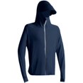 thumbnail image 6 of JoveMarine Unisex UPF 50+ Summer Jacket - Lightweight Fashion Sun Protection Hoodie Long Sleeve Breathable UV Resistant Thin Coat for Outdoor,Navy 4XL, 6 of 6