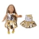 thumbnail image 1 of Vestido de Muñeca para Niñas Xihbxyly Hermoso Vestido Brillante 18 Pulgadas Navidad Sin Muñeca y Sin Zapatos, 1 of 6