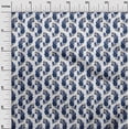 thumbnail image 2 of oneOone Coton Bio Voile Feuilles & Imprimé Floral BTY 42 Pouces de Large, 2 of 4