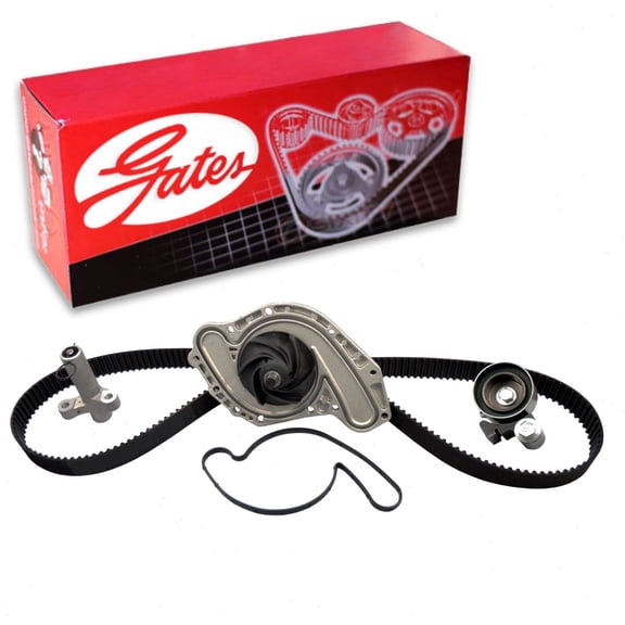 Gates PowerGrip Timing Belt Kit w Water Pump compatible with Chrysler 300 3.5L V6 2005-2010