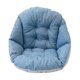 thumbnail image 2 of Cojín de repuesto para hamaca, silla colgante, cojín de asiento para cesta, almohadilla de asiento para el hogar, patio, oficina, sala de estar. Azul, 2 of 8