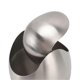 thumbnail image 2 of Egg Shaped Stainless Steel Desktop Trash Can, Mini Countertop Trash Can with Swing Lid for Bathroom Bedroom, 2 of 4