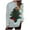 White, variant on Cute Christmas Sweaters for Women 2025 Long Sleeve Crewneck 3D Christmas Tree Xmas Pullover Sweater Jumper Tops