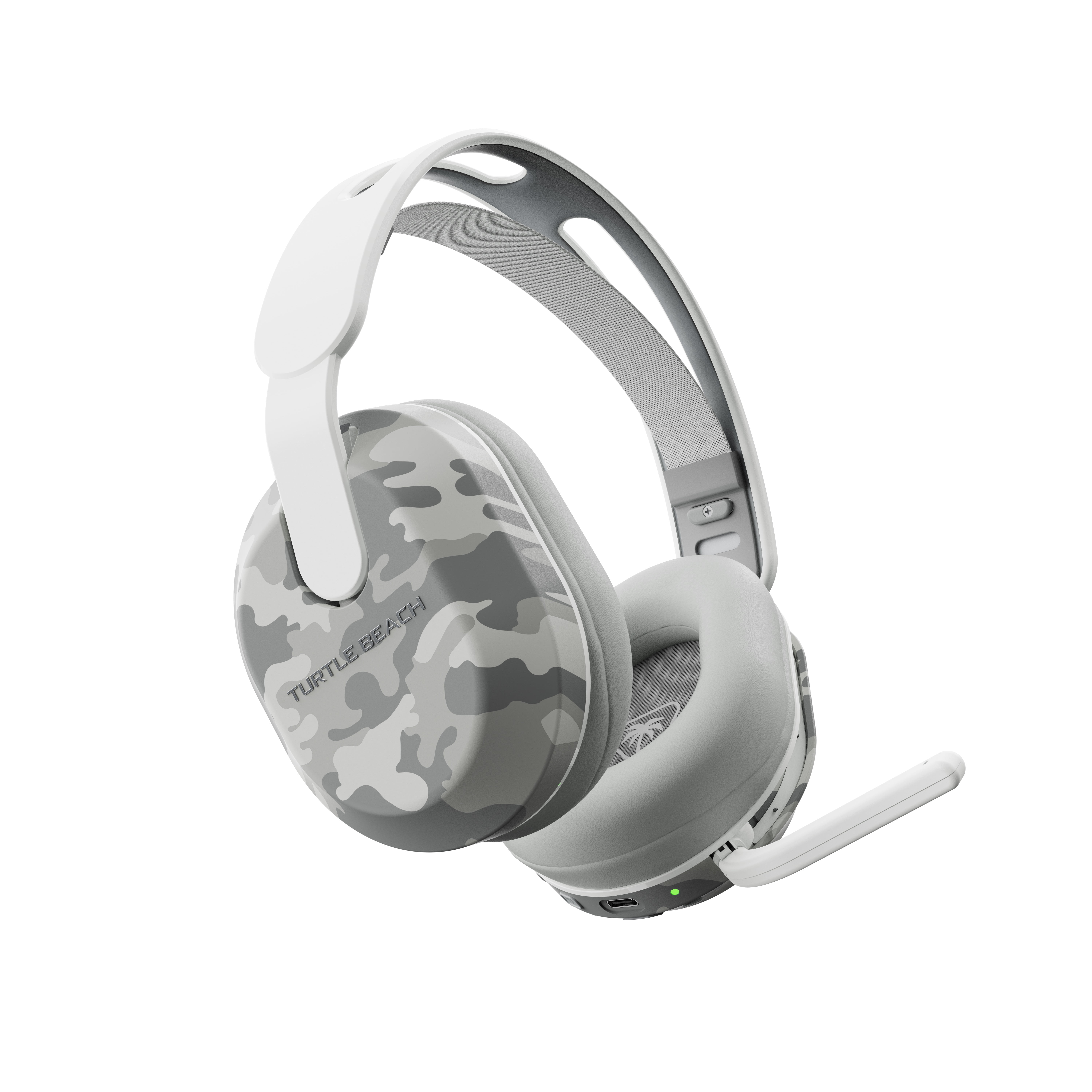 Turtle Beach Stealth 500 – Camo - arctique (PlayStation) Le casque Turtle Beach® Stealth™ 500 pour PlayStation®, PC, et appareils mobiles est doté du Bluetooth®, d'une autonomie de la batterie allant jusqu'à 40 heures et plus encore, pour redéfinir les capacités d'un casque gaming sans fil « d'entrée de gamme ».