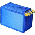 thumbnail image 1 of Trousse à Crayons, 4 Compartiments, Trousse à Crayons, Trousse à Crayons, 72 Stylos, Boîte à Stylos, Stylo (Bleu), 1 of 7