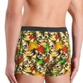 thumbnail image 4 of Men's Boxer Briefs, Kittens With Maple Leaves Soft Comfy Mens Underwear Boxer Briefs Breathable With Widen Waist, 4 of 7