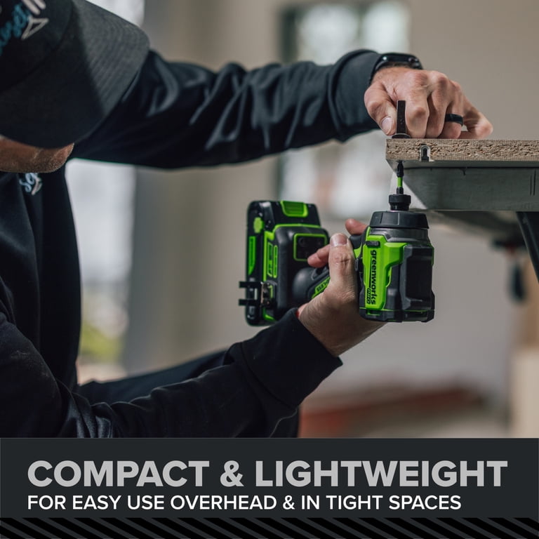 Greenworks Pro PowerAll 24V Brushless 2200 In-lb Impact Driver