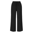 thumbnail image 6 of Tumotour Plus Size Sweatpants for Women's Drawstring High Elastic Waisted Wide-leg Pants Athletic Workout Running Trousers Joggers with Pocket, 6 of 6