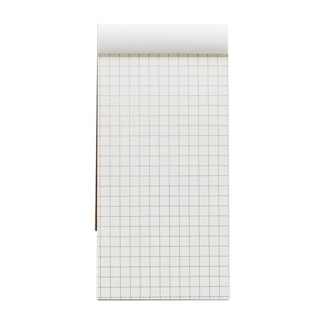FeiraDeVaidade Simple Kraft Paper Long Strip Memo Pad Portable Pocket Notebook Planner Tearable Notepad To-Do List