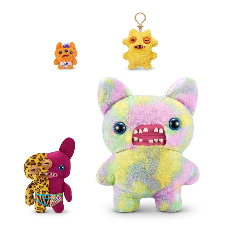 Fuggler Misfit Monsters 9 inch (Annoyed-o - Leopard & Burgandy