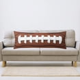 thumbnail image 4 of American Football Body Pillow Cover Rugby Leather Lace Fun Traditional Sport Ball Long Pillow Case Protector with Zipper Decorative Large Pillowcase Cushion for Bedroom,Couch,Sofa,Home Gift 20"x54", 4 of 6