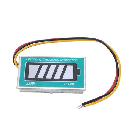

Battery Meter Easy Operation Match Standard Design Wide Application High Accuracy Batteries Capacity Indicator For Vehicle 12V 24V 36V