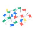 thumbnail image 4 of Inteprter 100 uds, chincheta de mapa, tachuela de pulgar multicolor, chincheta de mapa de país, tachuela de mapa decorativa portátil Almacenamiento y organización del hogar Inteprter HA001210-00, 4 of 6