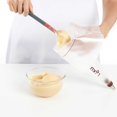 thumbnail image 6 of Lekue Reusable Piping Bag Set with 3 Tips, Silicone and Stainless Steel, White, 6 of 8