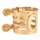 thumbnail image 2 of Tarjeta De Flauta De Saxofón, Tarjeta De Flauta De Saxofón Elegante Multifuncional De Color Dorado, Amplia Aplicación Para Grabación De Música, 2 of 7
