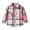1-89Pink318, variant on CAIVO Kids Toddler Baby Unisex Autumn Winter Plaid Tops Long Sleeve Coats Jacket Cardigan Clothes Comfort Outerwear