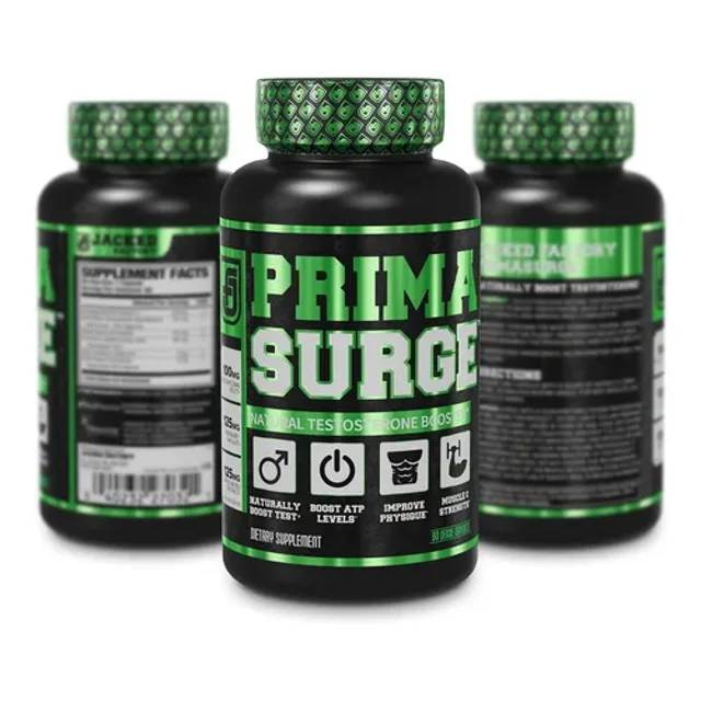 Jacked Factory Primasurge – Suplemento con extractos botánicos y minerales para adultos