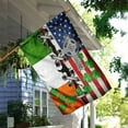 thumbnail image 3 of Irish And American Flag - House Flag (29.5" x 39.5"), 3 of 10