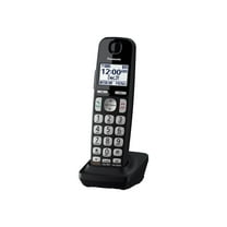 Panasonic KX-TGEA40 - Cordless extension handset with caller ID/call waiting - DECT 6.0 - black - for Panasonic KX-TGE433; Link2Cell KX-TGE474