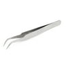 Stainless Steel Non-Magnetic Curved Tip Precision Tweezer Repair Tool