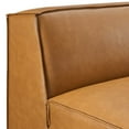 thumbnail image 6 of Restore Vegan Leather Sectional Sofa Armless Chair-EEI-4495-TAN, 6 of 8