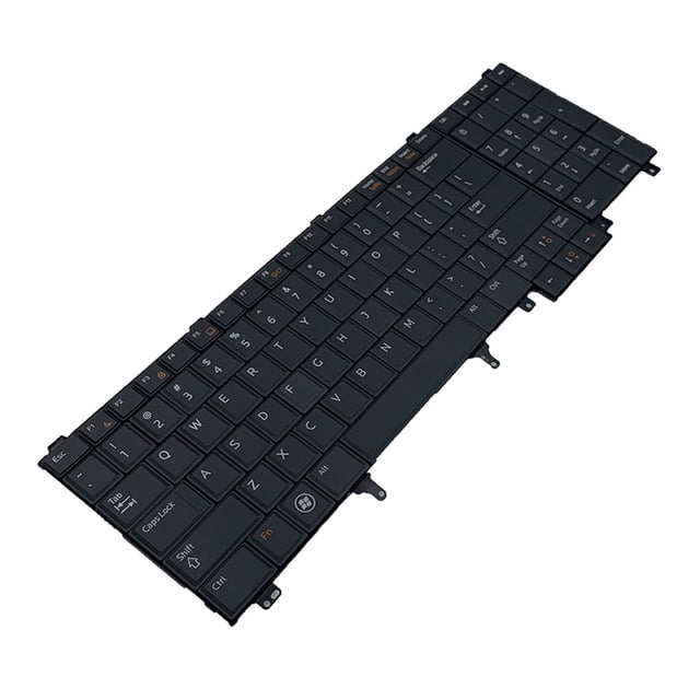 Inteprter Teclados computadora teclado negro sin retroiluminación Notebook parte accesorios reemplazo para Latitude E6520 E6530 Juegos de teclado y mouse para computadora