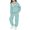 R58-Mint Green, variant on RMGVDSD Girls Sweatsuit Fall Bow Print Hoodie Sweatshirt Pants Set with Pockets Casual Two Piece Outfit Comfortable Stylish Clothing