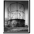 thumbnail image 2 of Historic Framed Print, Rocky Mountain Arsenal, West Gas Holder, December Seventh Avenue & D Street, Commerce City, Adams County, CO - 2, 17-7/8" x 21-7/8", 2 of 9