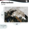 thumbnail image 4 of Stupell Industries Contemporary Rugged Mountain Peaks Canvas Art, 24 x 16, by Chromatic Storm Studio, 4 of 8