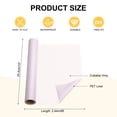 thumbnail image 2 of Uxcell Light Pink Heat Transfer Vinyl, 10 Inch x 8ft Vinyl Roll, 2 of 6