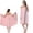 Pink, variant on Gallickan Women's Plus Size Wearable Bath Towel Wrap, Adjustable Bath Skirt with Pockets, Anti-Leak Button, 4XL, Pink, 1pc