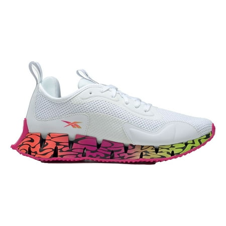 Womens Reebok ZIG DYNAMICA Shoe Size: 7 Ftwwht - Propnk - Aciyel Running