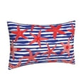 thumbnail image 2 of Bixox Sea Stars Printed Pillow Protector,Super Soft Ideal for Home,Guests,Rentals - 14"x20", 2 of 8