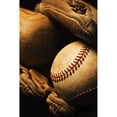 thumbnail image 2 of Baseball Bat  Ball  Glove Poster Print, 2 of 2