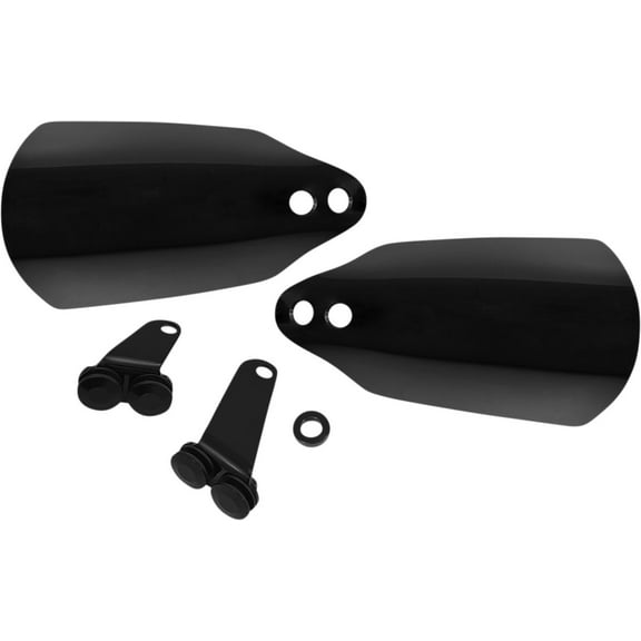 Memphis Shades Black Lucite Handguards (MEB7225)