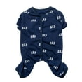 thumbnail image 4 of Gap Pet, Dog Clothes, Blue Logo Print Pet Pajama, 4 of 8