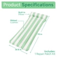 thumbnail image 5 of Sun's Out Pool Lounger 70" Inflatable Raft with Built-In Pillow for Ages 14+, 5 of 5