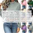 thumbnail image 3 of Women's Mock Neck Crop Sweatshirt Casual Fashion High Neck Long Sleeved Solid Color Fall Winter Pullover, 3 of 6
