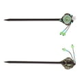 thumbnail image 4 of Unique Bargains 1 Pc Hair Chopstick Classic Retro Style Hair Hairpin Black Green, 4 of 5