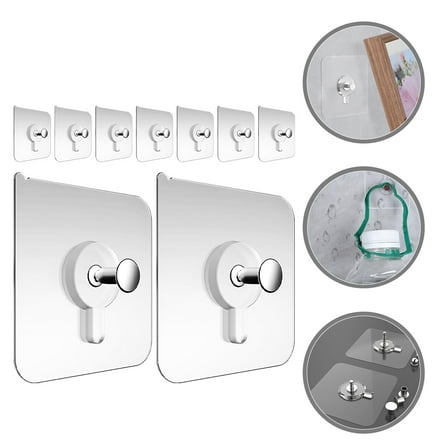 WHAMVOX  20 Pcs Hanging Pictures Wall-mounted Sticker Fixer