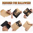 thumbnail image 3 of MasteelfCA 10 Pcs Cartes d'Invitations et Enveloppes Cartes de Fête Motif Toile d'Araignée, 3 of 8