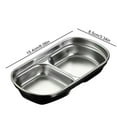 thumbnail image 3 of Stainless Steel Dipping Dishes, Stackable Soy Dipping Bowls, Multi-Compartment Seasoning Container, Versatile Korean-Style Dish for Barbecue, Ideal for Sauces and Small Plates, 3 of 9